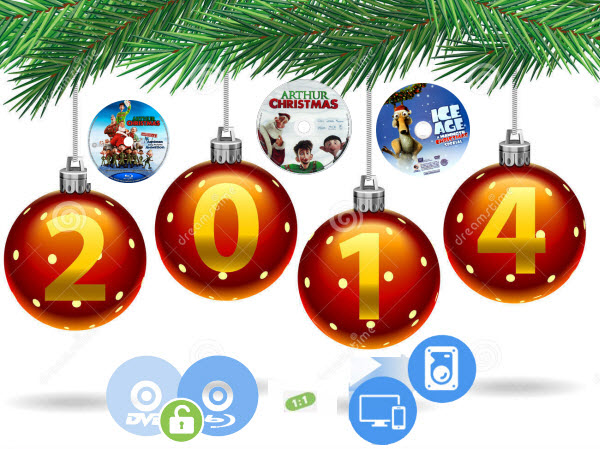 Backup 2014 Christmas Blu-ray and DVD Movies on PC/Mac