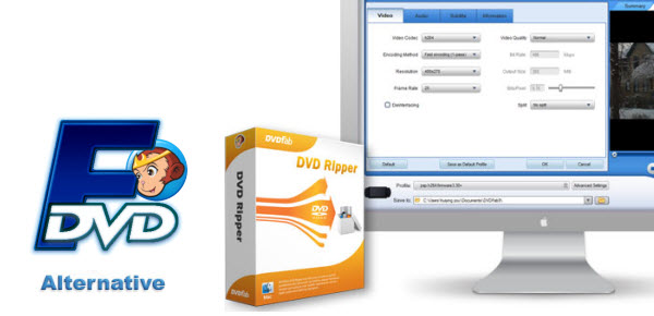 DVDFab DVD Ripper for Mac alternative